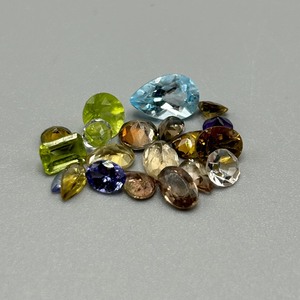 8.78 Carat Misc. Gemstones Various Species, Size, Color & Shape Assorted Lot of Loose Stones