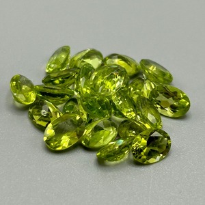18.70 Carat Peridot Mixed Cut - Assorted Lot of Loose Stones
