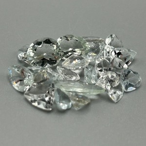 14 Carat Colorless Quartz Mixed Cut - Assorted Lot of Loose Stones