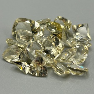 28.65 Carat Lemon Quartz Mixed Cut - Assorted Lot of Loose Stones