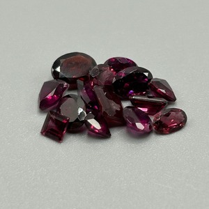 10.30 Carat Garnet Mixed Cut - Assorted Lot of Loose Stones
