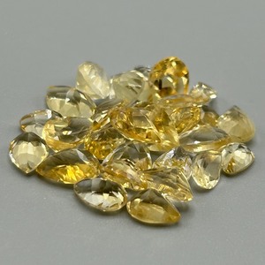 22.86 Carat Citrine Mixed Cut - Assorted Lot of Loose Stones