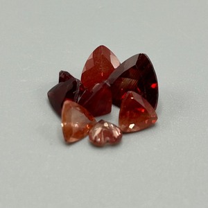 7 Carat Red Labradorite Mixed Cut - Various Size, Color & Shape Assorted Lot of Loose Stones