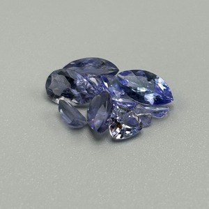 3.60 Carat Tanzanite Mixed Cut - Assorted Lot of Loose Stones