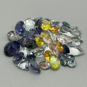 12.68 Carat Misc. Gemstones Various Species, Size, Color & Shape Lot of Loose Stones