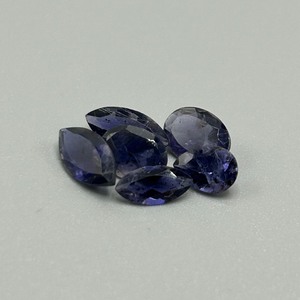 4 Carat Iolite Mixed Cut - Assorted Lot of Loose Stones