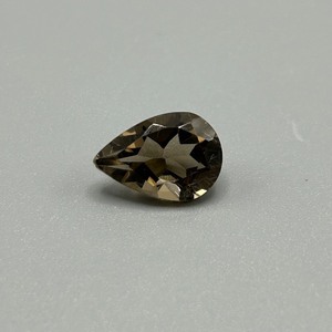 3.60 Carat Smoky Quartz Pear Faceted Cut