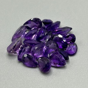 13.40 Carat Amethyst Mixed Cut - Assorted Lot of Loose Stones