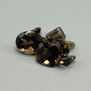 8.90 Carat Smoky Quartz Mixed Cut - Assorted Lot of Loose Stones