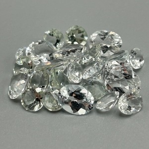 32 Carat Colorless Quartz Mixed Cut - Assorted Lot of Loose Stones