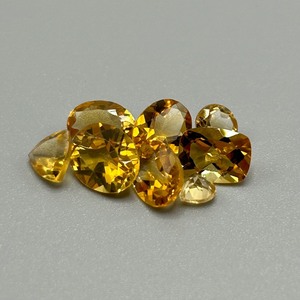6.95 Carat Citrine Mixed Cut - Assorted Lot of Loose Stones