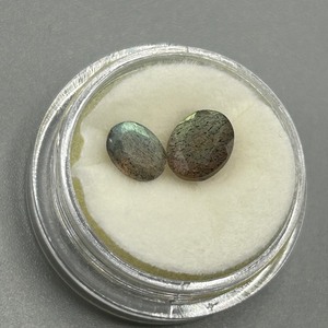 2 Carat Labradorite Oval Faceted Cut - Set of 2 Loose Stones