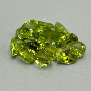16.70 Carat Peridot Pear Faceted Cut - Assorted Lot of Loose Stones