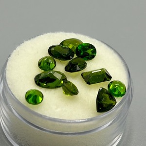 5 Carat Green Diopside Mixed Cut - Assorted Lot of Loose Stones