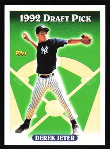 lot 54 image: 1993 Topps Derek Jeter Rookie #98