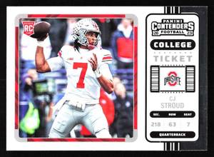 lot 62 image: 2023 Contenders Draft CJ Stroud Rookie #3