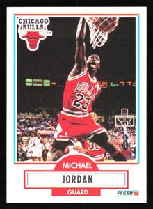 lot 63 image: 1990 Fleer Michael Jordan #26