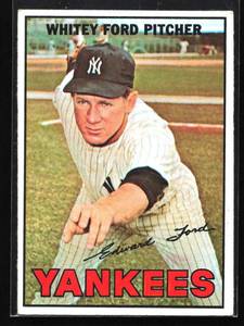 lot 105 image: 1966 Topps Whitey Ford #5