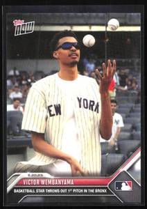 lot 122 image: 2023 Topps Now Victor Wembanyama Rookie #472