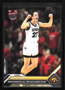lot 123 image: 2024 Topps Now Caitlin Clark Rookie #61