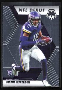 lot 126 image: 2020 Mosaic Justin Jefferson Rookie #270
