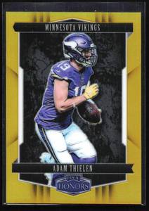 lot 127 image: 2018 Honors Gold Adam Thielen #22 Serial #7575