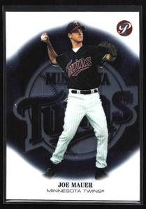 lot 145 image: 2002 Topps Pristine Joe Mauer Rookie #151