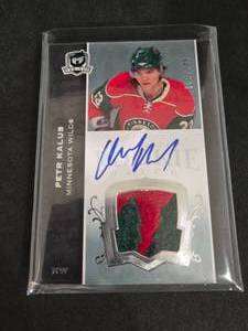 lot 162 image: 2007 The Cup Autograph Patch Rookie Petr Kalus #133 Serial #109249