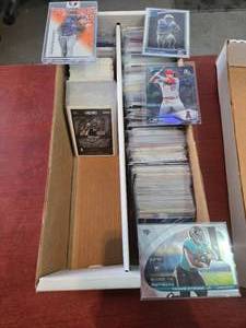 lot 67 image: 2 Row Monster Box of Sports Cards