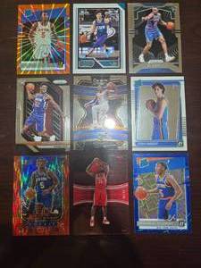 lot 76 image: Modern Era Basketball Rookie Lot of 9 Cards - Great Investment Lot