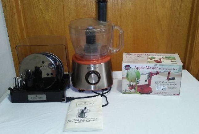 lot 721 image: Paula Deen Food Processor And Norpro Apple Peeler.