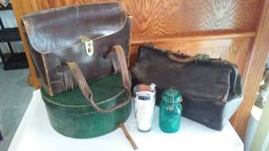 lot 706 image: Vintage Medical Bag And More.