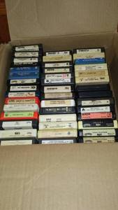 lot 742 image: Vintage 8-Track Tapes Including Rock Classics