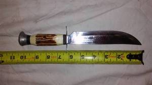 lot 356 image: Vintage Old Brazil Brazilian Tramontina Hunting Knife