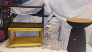 lot 493 image: Storage Shelves and Tables (4).