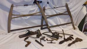 lot 372 image: Vintage Hand Tools.