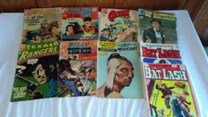 lot 795 image: Vintage Comics (10) Bat Masterson, Iron Horse and More