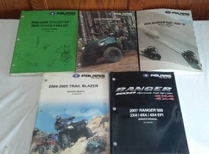 lot 814 image: Polaris Ranger  Trail Blazer Service Manual  (5)
