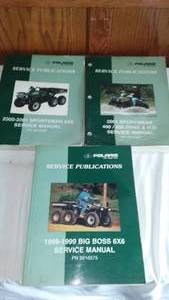 lot 815 image: Polaris Big Boss And Sportsman Service Manual  (3)