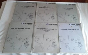 lot 819 image: Polaris Sportsman Service Manual  (6)