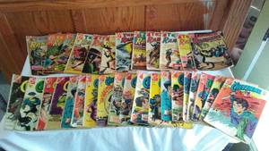 lot 823 image: Vintage Comic Circa 60s and 70s (30) Texas Rangers, Cheyenne Kid