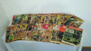 lot 826 image: Vintage Comic Circa 50s,60s and 70s (30) Kid Colt, Outlaws of the West and More.