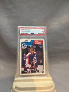 1983 - 84 O-Pee-Chee #389 Brian Mullen Winnipeg Jets PSA 5 VG - EX #89887498