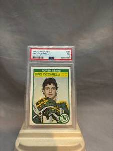 1982 OPC Dino Ciccarelli #165 - PSA Graded NM 7 #89887493