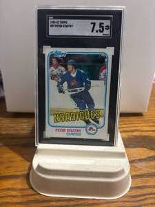 1981 - 82 Topps Peter Stastny #39 SGC Graded EX 7.5 #4353662