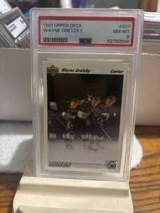 1991 Upper Deck #437 Wayne Gretzky PSA 8 NM-MT #82790594