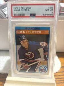 1982 - 83 OPC #216 Brent Sutter New York Islanders NM-MT 8 #89887495