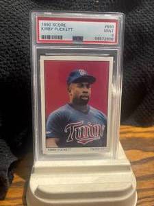 1990 - 91 Score #690 Kirby Puckett PSA Mint 9 #59572906