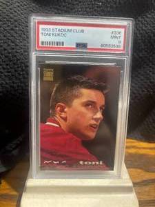 1993 Stadium Club Toni Kukoc #336 PSA MINT 9 #80583538