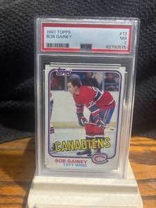 1981 - 82 Topps #13 Bob Gainey PSA 7 NM #82790575